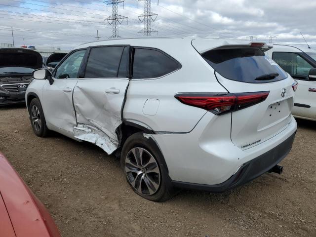 5TDHZRBH2NS170901 - 2022 TOYOTA HIGHLANDER XLE WHITE photo 2