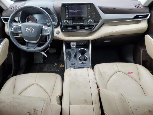 5TDHZRBH2NS170901 - 2022 TOYOTA HIGHLANDER XLE WHITE photo 8