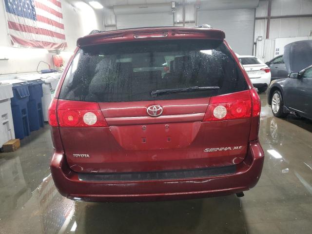 5TDZK22C88S173830 - 2008 TOYOTA SIENNA XLE MAROON photo 6