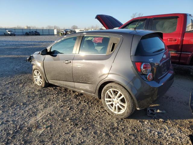 1G1JC6SH9C4167741 - 2012 CHEVROLET SONIC LT GRAY photo 2