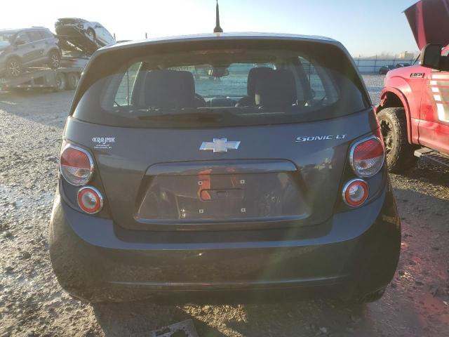 1G1JC6SH9C4167741 - 2012 CHEVROLET SONIC LT GRAY photo 6