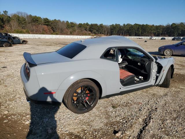 2C3CDZFJ3NH218723 - 2022 DODGE CHALLENGER R/T SCAT PACK GRAY photo 3