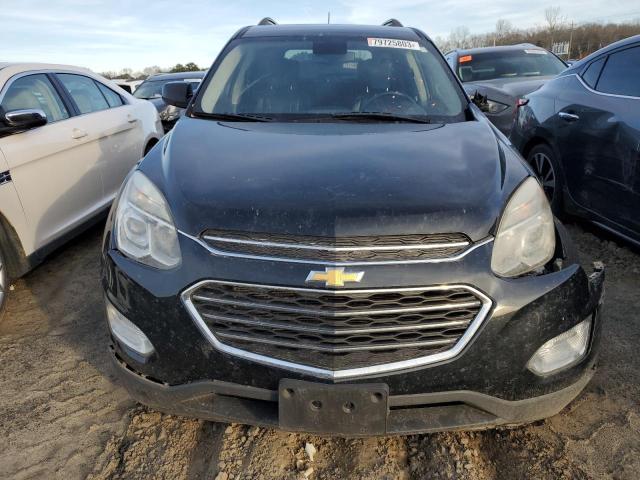 2GNALCEK1G1148493 - 2016 CHEVROLET EQUINOX LT BLACK photo 5