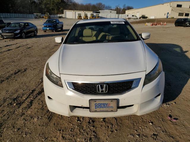 1HGCS12868A011429 - 2008 HONDA ACCORD EXL WHITE photo 5