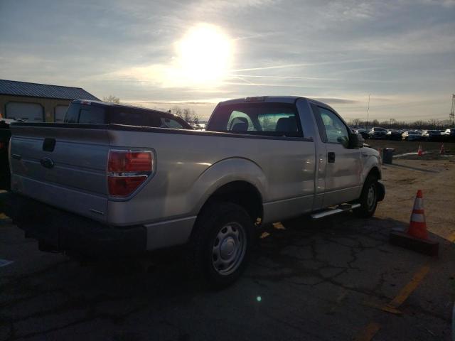 1FTMF1CM7EKE54746 - 2014 FORD F150 SILVER photo 3