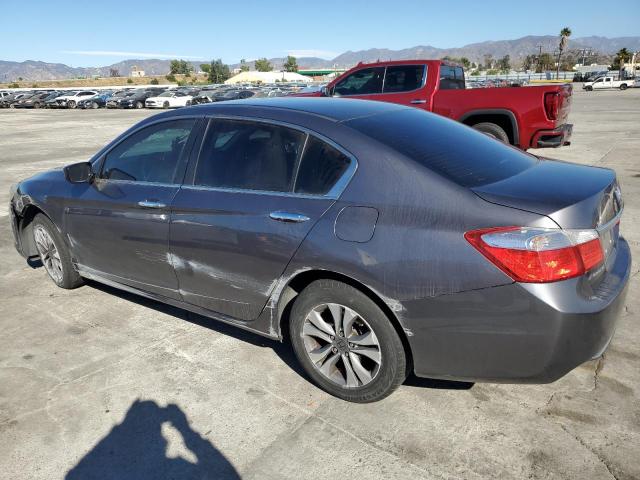 1HGCR2F3XFA169852 - 2015 HONDA ACCORD LX GRAY photo 2