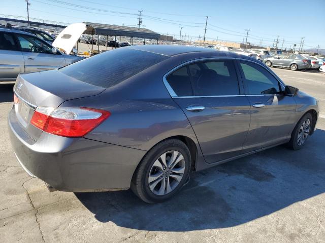 1HGCR2F3XFA169852 - 2015 HONDA ACCORD LX GRAY photo 3