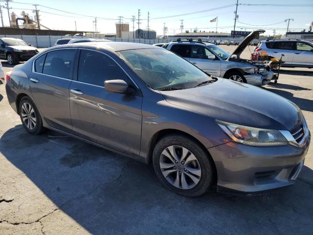 1HGCR2F3XFA169852 - 2015 HONDA ACCORD LX GRAY photo 4