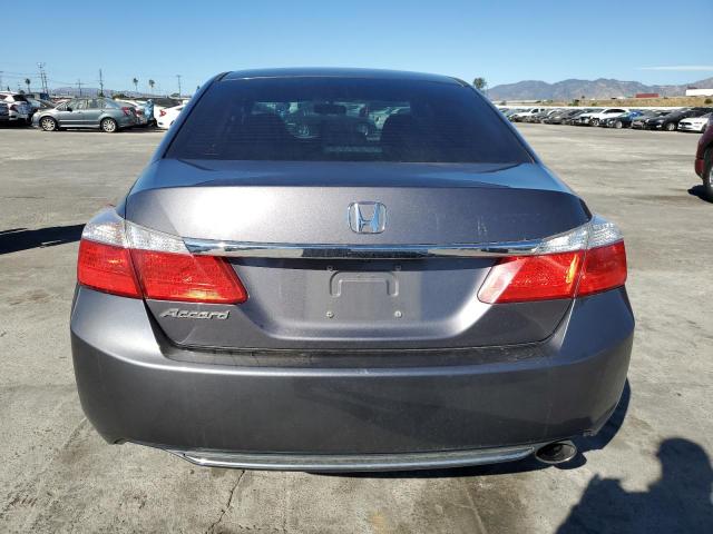 1HGCR2F3XFA169852 - 2015 HONDA ACCORD LX GRAY photo 6