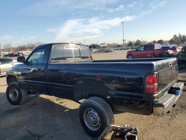 3B7KF26631M252564 - 2001 DODGE RAM 2500 BLACK photo 2