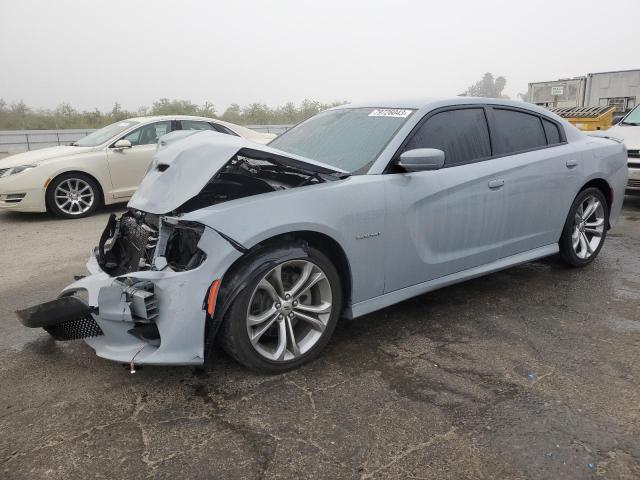 2C3CDXCT2NH186549 - 2022 DODGE CHARGER R/T GRAY photo 1