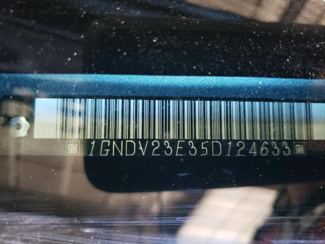 1GNDV23E35D124633 - 2005 CHEVROLET VENTURE LS BLUE photo 13