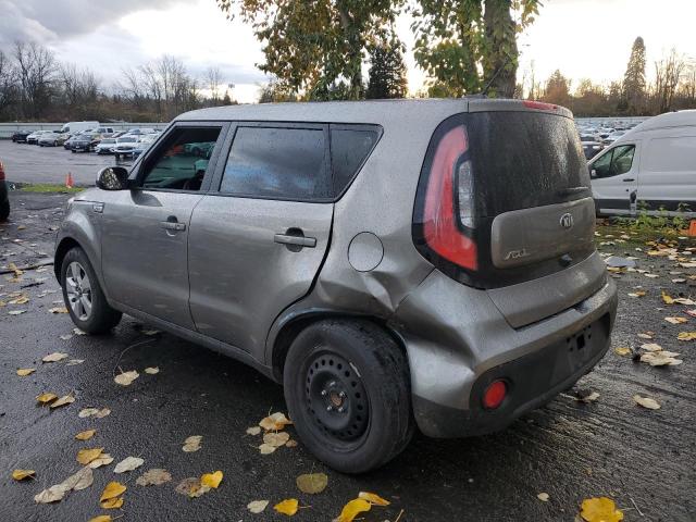 KNDJN2A29K7014250 - 2019 KIA SOUL GRAY photo 2