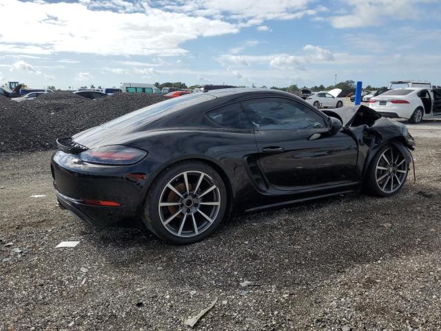 WP0AA2A83HS270325 - 2017 PORSCHE CAYMAN BLACK photo 3