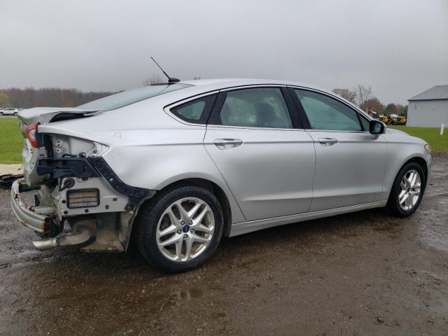 3FA6P0HR7DR277250 - 2013 FORD FUSION SE SILVER photo 3