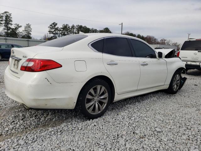 JN1BY1ARXCM396653 - 2012 INFINITI M37 X WHITE photo 3