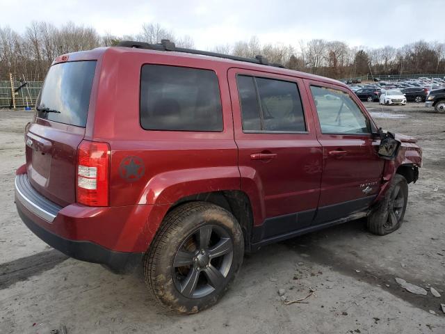 1C4NJRFBXED616711 - 2014 JEEP PATRIOT LATITUDE BURGUNDY photo 3