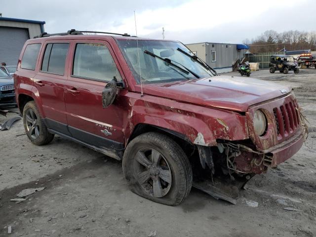 1C4NJRFBXED616711 - 2014 JEEP PATRIOT LATITUDE BURGUNDY photo 4