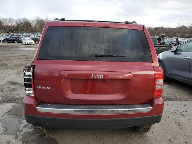 1C4NJRFBXED616711 - 2014 JEEP PATRIOT LATITUDE BURGUNDY photo 6