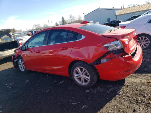 1G1BE5SM1H7175117 - 2017 CHEVROLET CRUZE LT RED photo 2