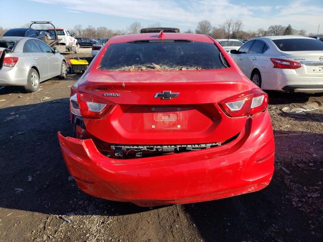 1G1BE5SM1H7175117 - 2017 CHEVROLET CRUZE LT RED photo 6