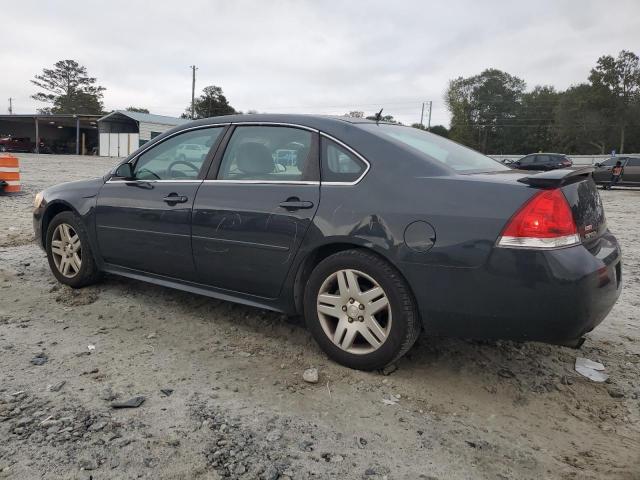 2G1WB5E33C1312223 - 2012 CHEVROLET IMPALA LT BLACK photo 2