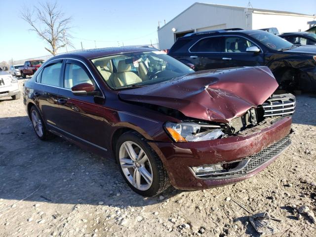 1VWCN7A37DC032476 - 2013 VOLKSWAGEN PASSAT SEL BROWN photo 4