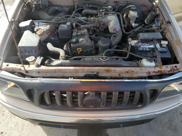 5TEGM92N02Z057379 - 2002 TOYOTA TACOMA DOUBLE CAB PRERUNNER GOLD photo 11