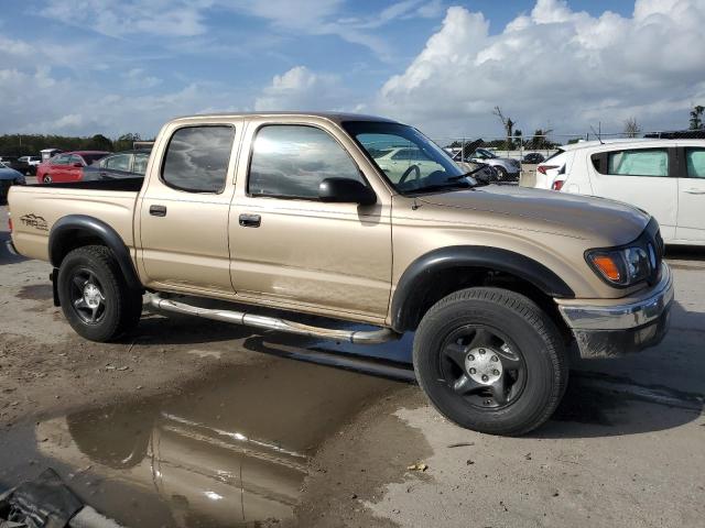 5TEGM92N02Z057379 - 2002 TOYOTA TACOMA DOUBLE CAB PRERUNNER GOLD photo 4