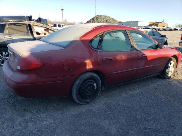 1FAFP55U23A159816 - 2003 FORD TAURUS SES RED photo 3