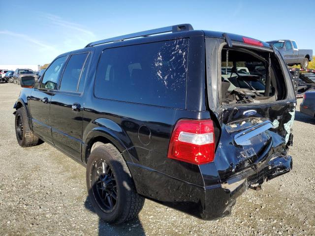 1FMJK1K50AEB61378 - 2010 FORD EXPEDITION EL LIMITED BLACK photo 2