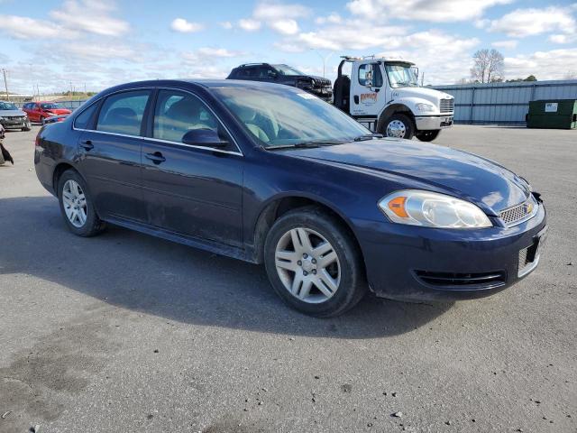 2G1WB5E37C1167946 - 2012 CHEVROLET IMPALA LT BLUE photo 4