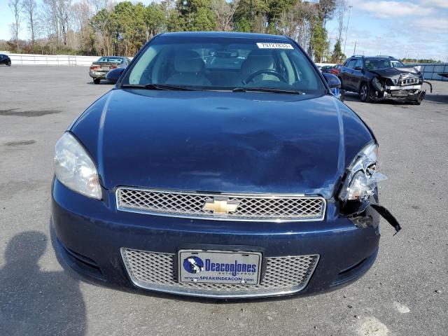 2G1WB5E37C1167946 - 2012 CHEVROLET IMPALA LT BLUE photo 5