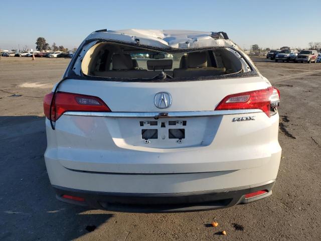 5J8TB3H38FL016236 - 2015 ACURA RDX WHITE photo 6