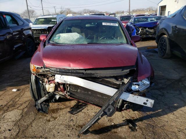 1HGFA16557L103358 - 2007 HONDA CIVIC LX MAROON photo 5