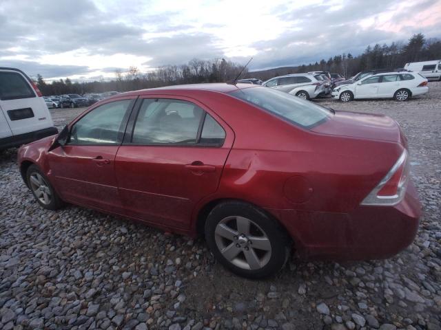 3FAHP07138R211823 - 2008 FORD FUSION SE RED photo 2