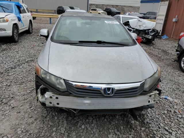 2HGFB2F51CH303812 - 2012 HONDA CIVIC LX SILVER photo 5