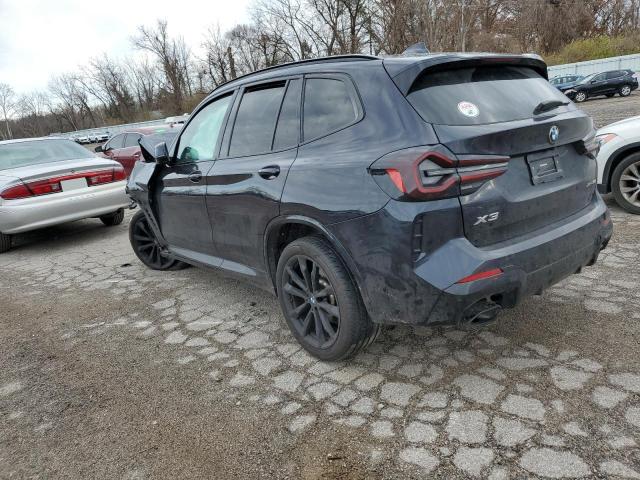 5UX53DP0XP9P00901 - 2023 BMW X3 XDRIVE30I BLACK photo 2