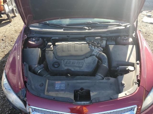 1G1ZE5E74BF118850 - 2011 CHEVROLET MALIBU LTZ მუქწითელი ფოტო 11