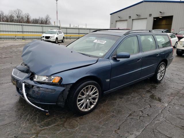 YV1SW592062545177 - 2006 VOLVO V70 2.5T BLUE photo 1