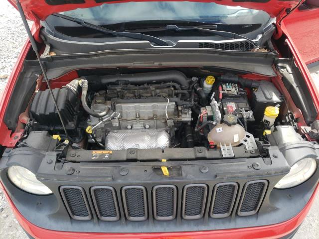 ZACCJBCTXGPC54539 - 2016 JEEP RENEGADE TRAILHAWK წითელი ფოტო 12