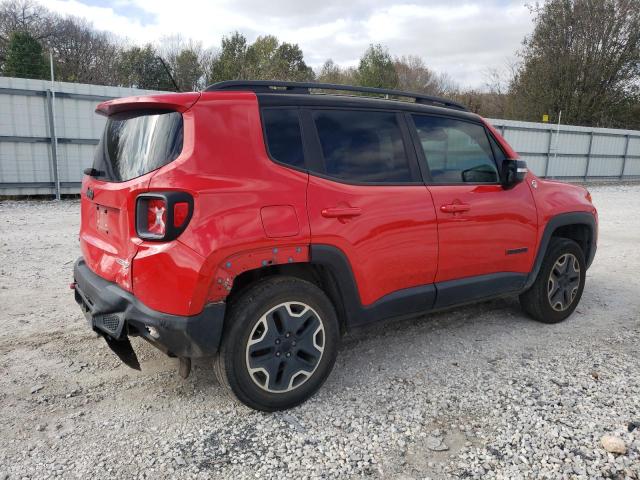 ZACCJBCTXGPC54539 - 2016 JEEP RENEGADE TRAILHAWK წითელი ფოტო 3