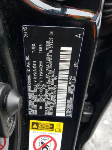 5TDJKRFH5FS167458 - 2015 TOYOTA HIGHLANDER XLE BLACK photo 13