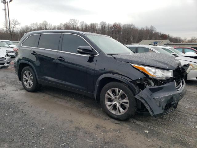 5TDJKRFH5FS167458 - 2015 TOYOTA HIGHLANDER XLE BLACK photo 4