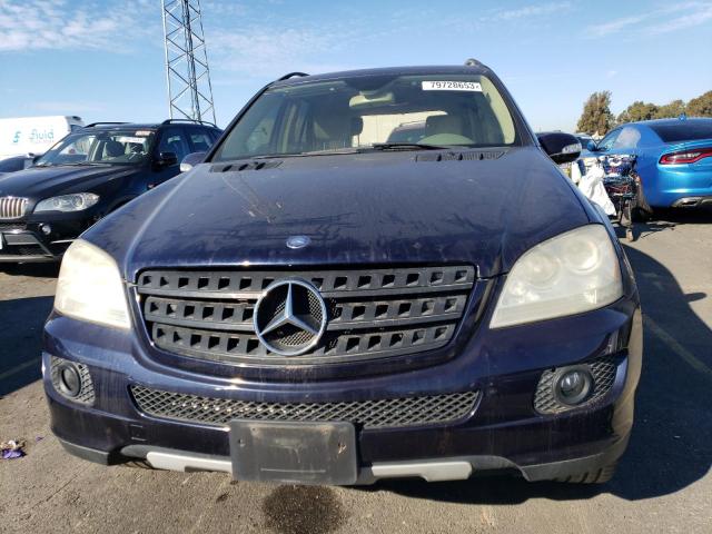 4JGBB86EX6A076716 - 2006 MERCEDES-BENZ ML 350 BLUE photo 5