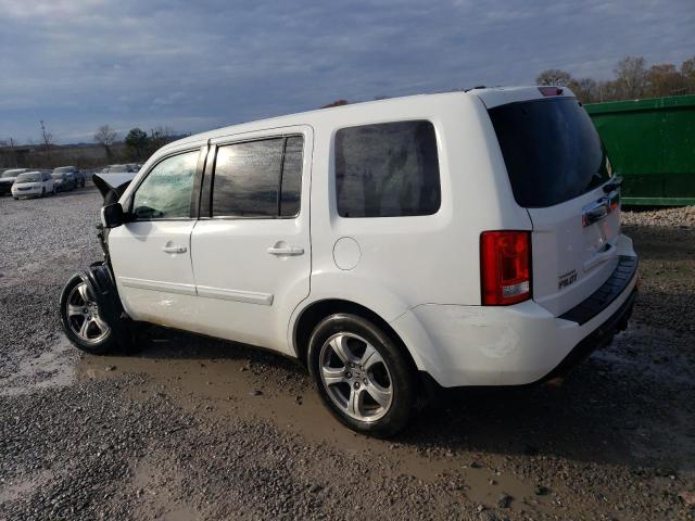 5FNYF3H55CB023752 - 2012 HONDA PILOT EXL WHITE photo 2