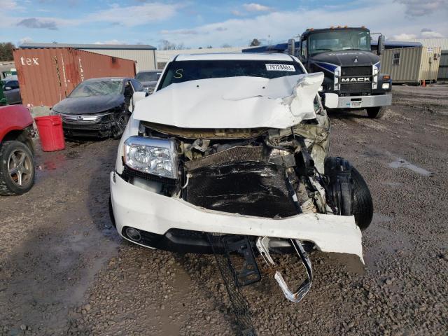 5FNYF3H55CB023752 - 2012 HONDA PILOT EXL WHITE photo 5