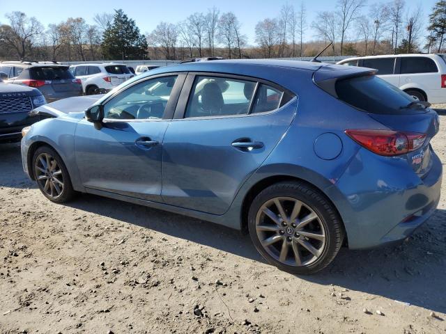 3MZBN1L35JM207520 - 2018 MAZDA 3 TOURING BLUE photo 2