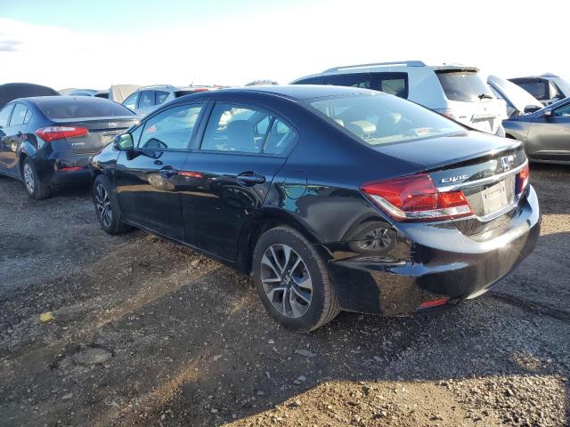 19XFB2F91DE048741 - 2013 HONDA CIVIC EXL 黑色 照片 2
