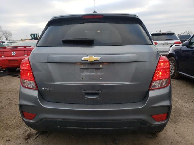 3GNCJKSB2LL209629 - 2020 CHEVROLET TRAX LS GRAY photo 6